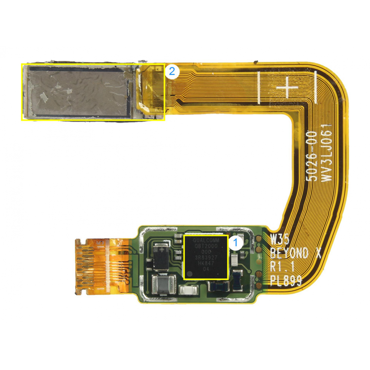 Samsung G977 S10 5G Home Button Fingerprint Touch Id Sensor Connector Flex Cable