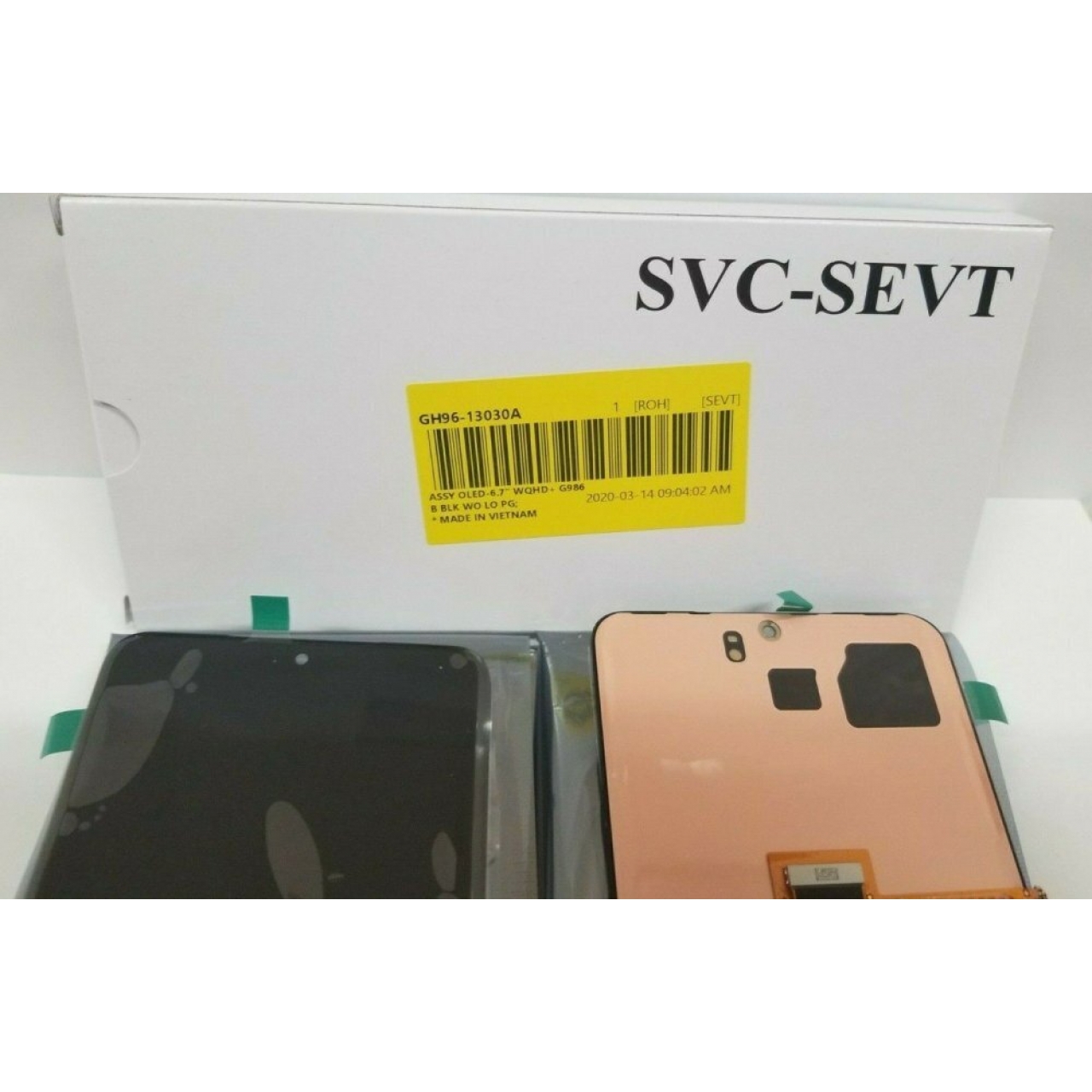 Samsung G985 S20+ S20 Plus Lcd Ekran Dokunmatik Komple Panel Çıtasız