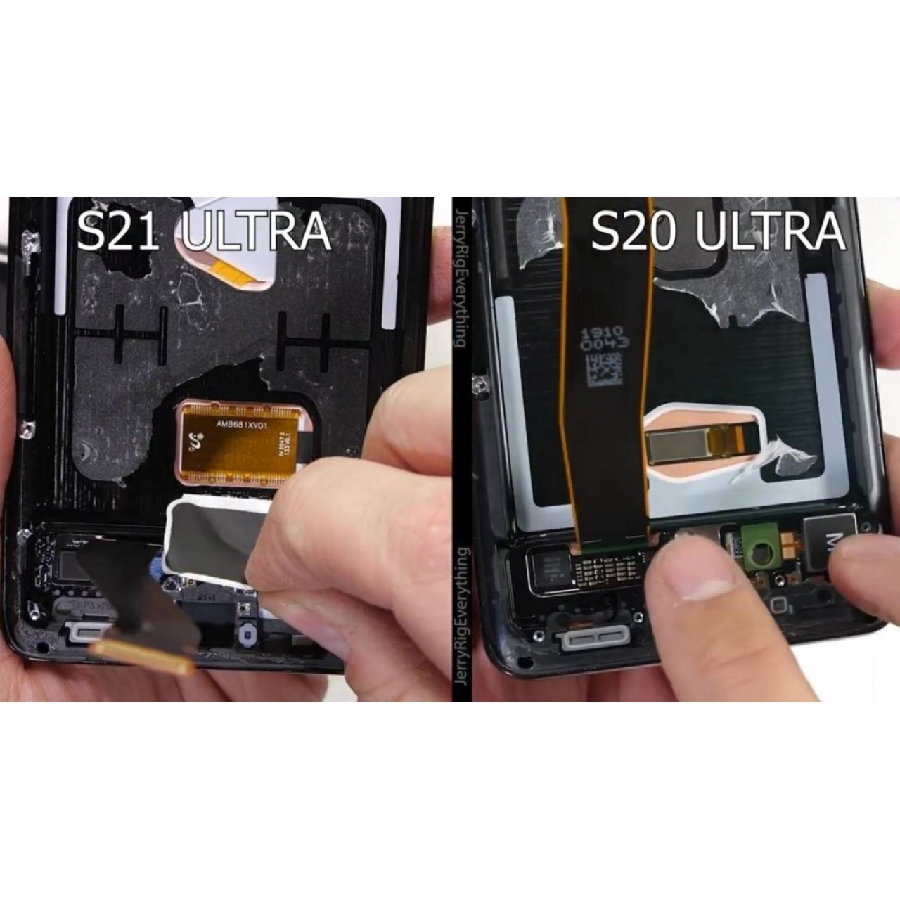 Samsung G988 S20 Ultra Home Button Fingerprint Touch Id Sensor Connector Flex Cable