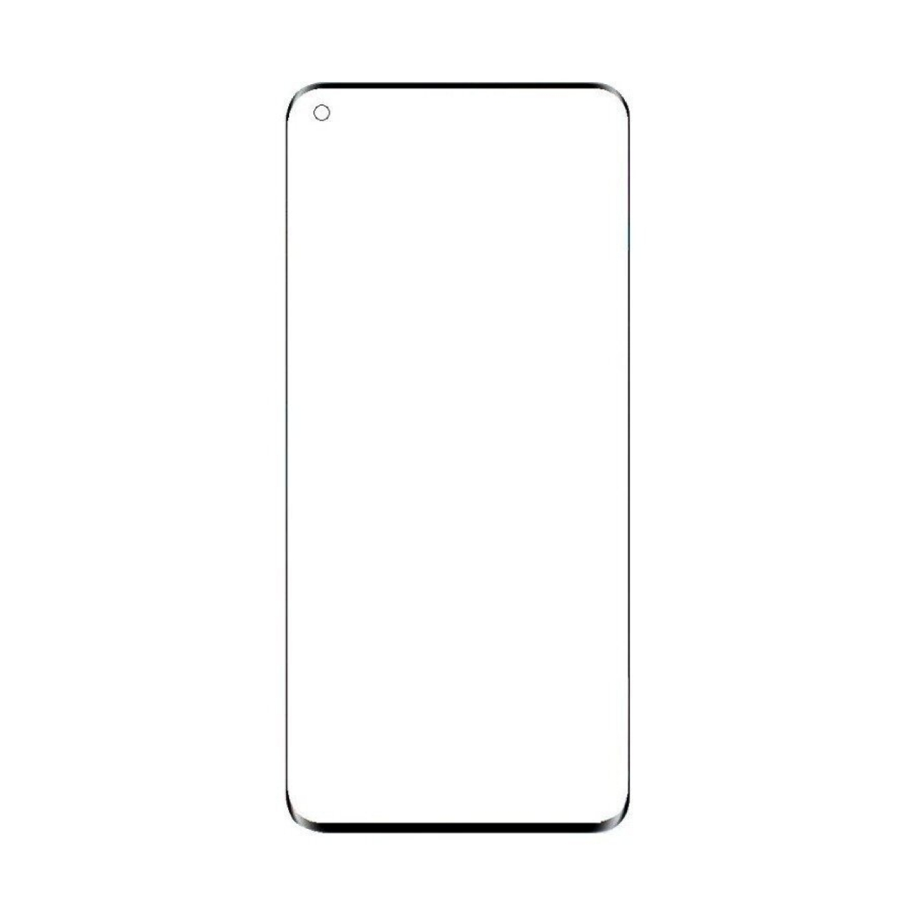 Xiaomi Mi 10 5G M2001J2C Dokunmatik Ön Cam Front Screen Glass Lens