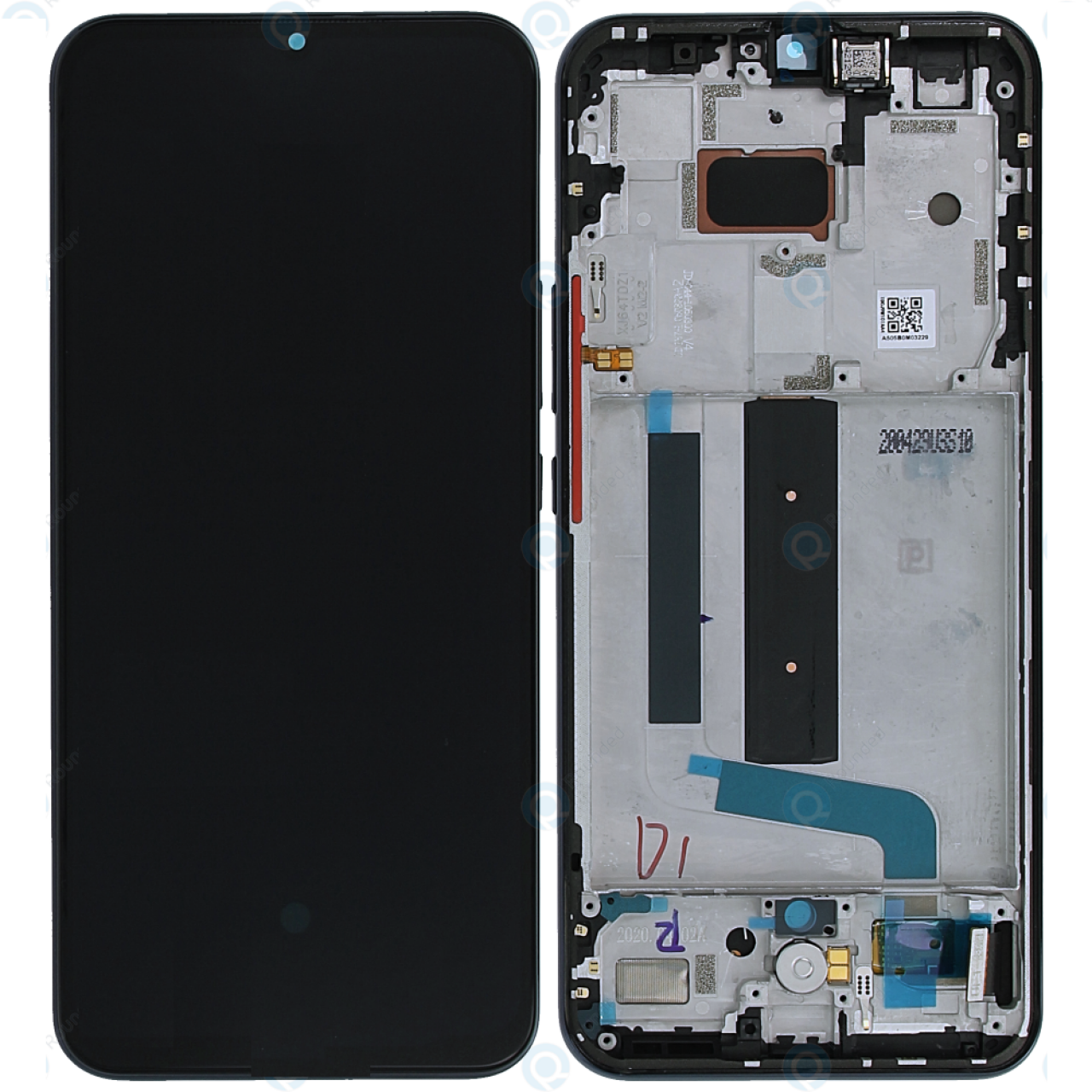 Xiaomi Mi 10 Lite M2002J9G Lcd Ekran Dokunmatik Komple Panel Servis Orjinal