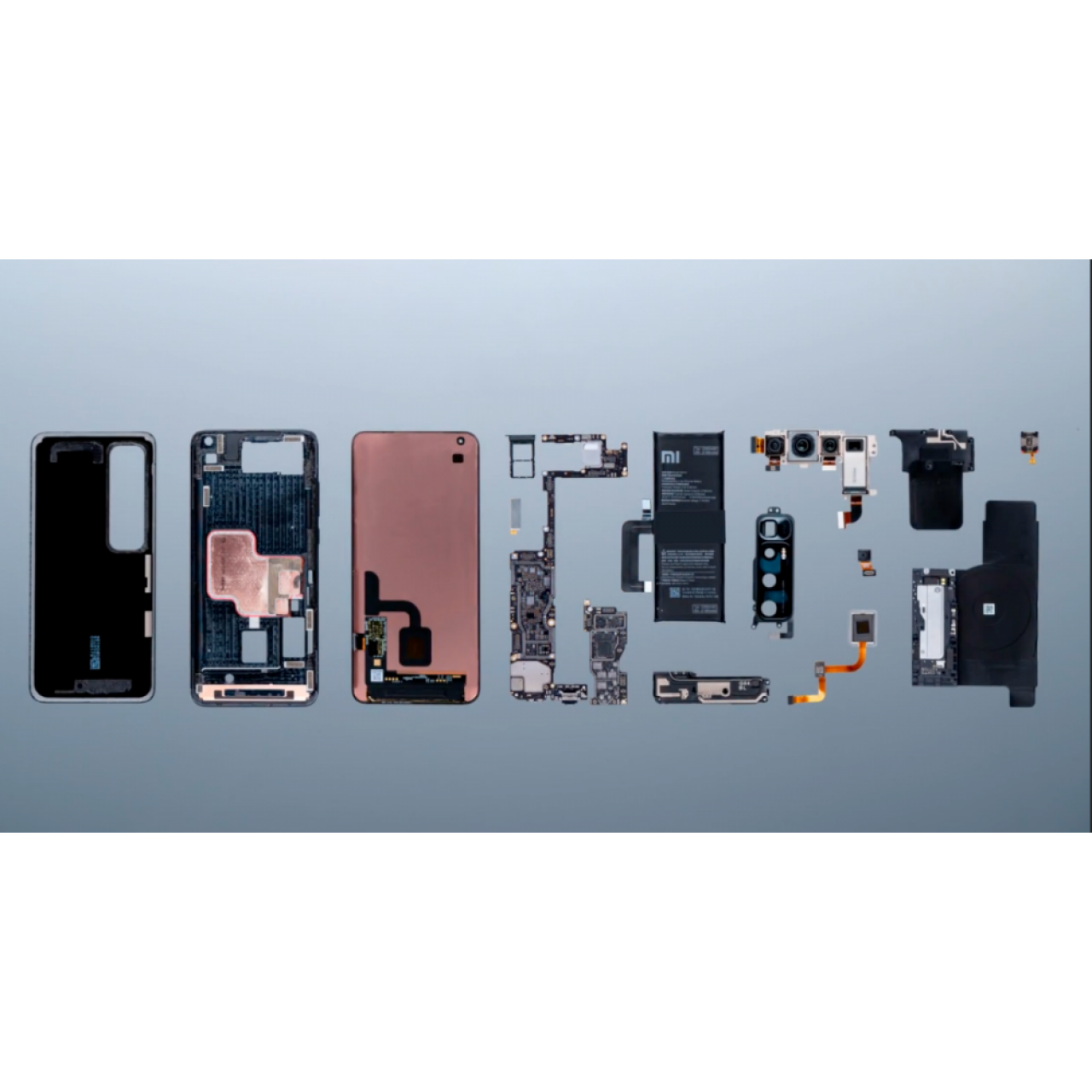 Xıaomi Mi Note 10 Ultra M2007J1SC Orta Kasa Çıta Çerçeve Middle Frame
