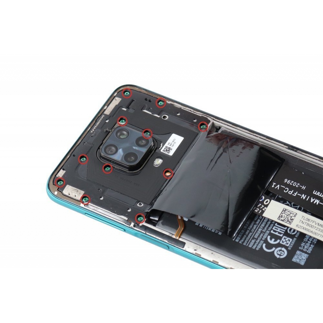 Xıaomi Redmi Note 9 Pro M2003J6B2G Vida Takımı Screw