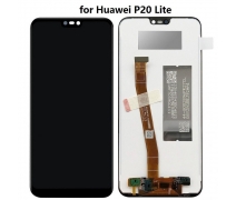 Huawei Nova 3E Ane-LX2J Lcd Ekran Dokunmatik Komple Panel Çıtasız Logosuz