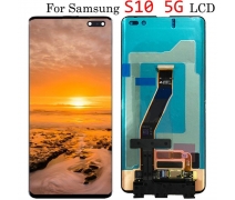 Samsung G977 S10 5G Lcd Ekran Dokunmatik Komple Panel Çıtasız