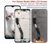 Xiaomi Mi Redmi 8A M1908C3KG Lcd Ekran Dokunmatik Komple Panel Çıtalı