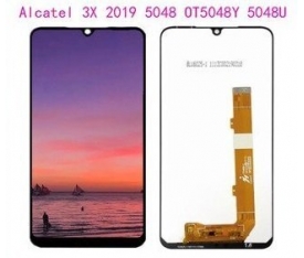 Alcatel 3X 2019 5048 5048Y Lcd Ekran Dokunmatik