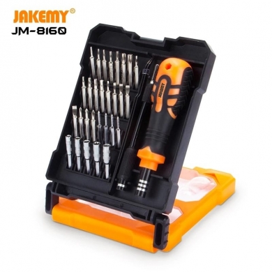 Jakemy Jm-8160 34İn1 Hassas Tornavida Seti Çok Fonksiyonlu Dıy El Aleti Crv Bits İçin