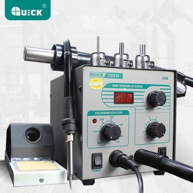 Quick 706W+ Üfleme Ve Havya İstasyonu Üflemeli Havya Makinası