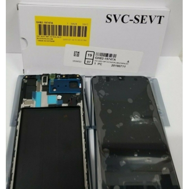 Samsung Galaxy A707 A70S Lcd Ekran Dokunmatik Komple Panel Servis Orjinal